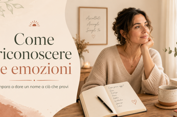 Come riconoscere le emozioni e capire cosa provi